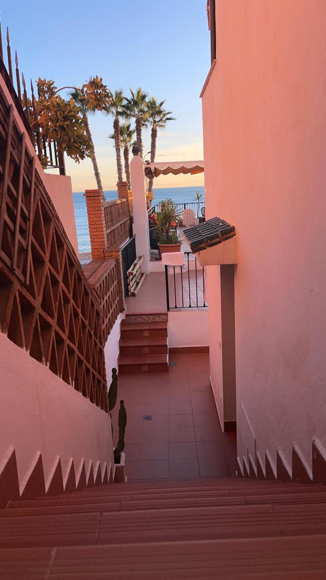 Sunset Ocean View In Malaga Beach Exterior photo